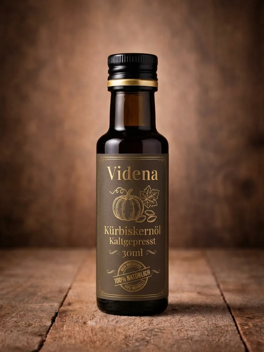 Kürbiskernöl 30ml – Videna Flasche