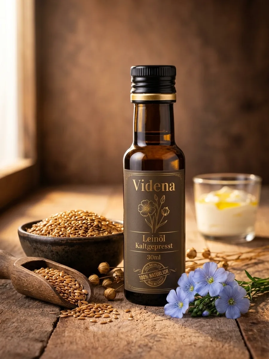 Leinöl 30ml mit Zutat