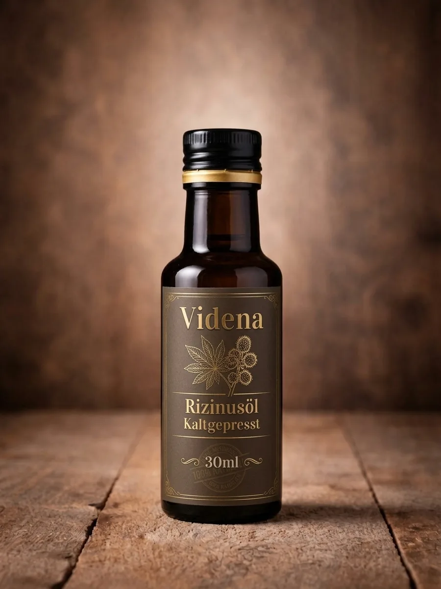 Rizinusöl 30ml – Videna Flasche